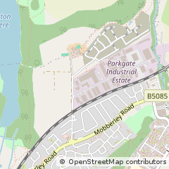 Map of Knutsford, Cheshire