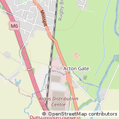 Map of Stafford, Staffordshire