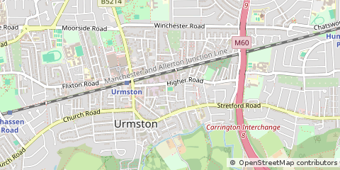 Map of Manchester