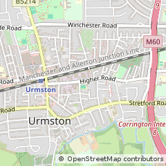 Map of Manchester