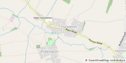 Map of Northampton