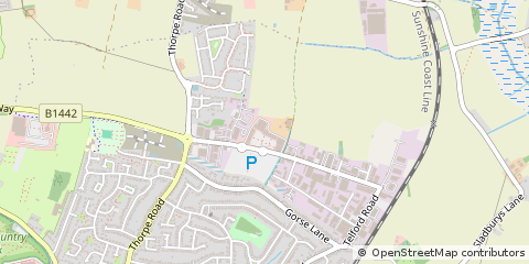Map of Clacton-on-SEA