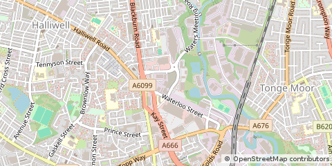 Map of Bolton