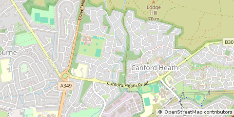 Map of Poole