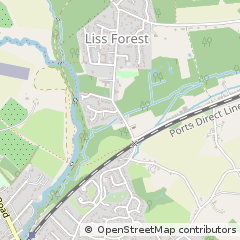 Map of Liss, Hampshire