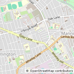 Map of Bradford, West Yorkshire