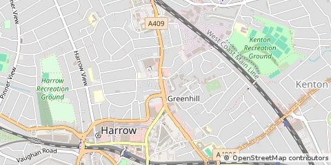 Map of Harrow