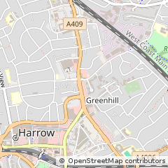 Map of Harrow