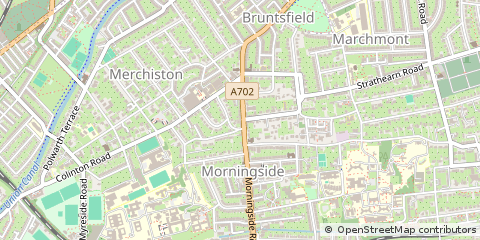 Map of Edinburgh