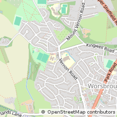 Map of Barnsley