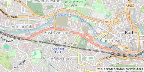 Map of Bath