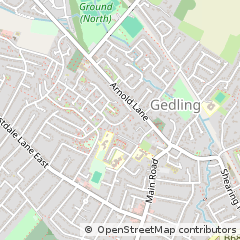 Map of Nottingham