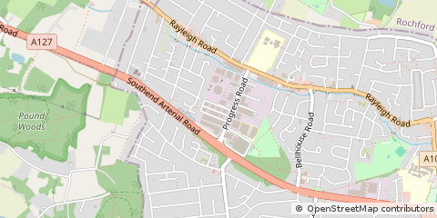 Map of Leigh-on-SEA