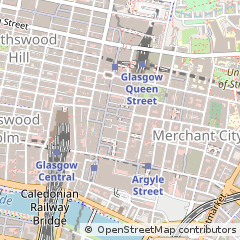 Map of Glasgow