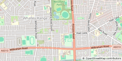 Map of Manchester