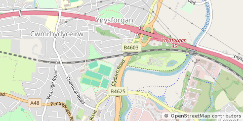 Map of Swansea