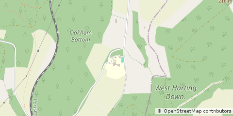 Map of Petersfield, Hampshire