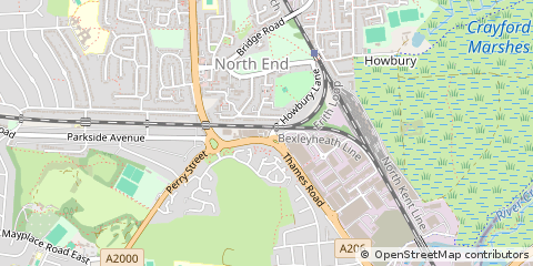 Map of Dartford