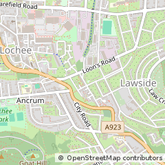 Map of Dundee