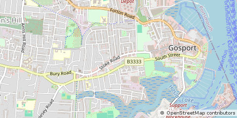 Map of Gosport