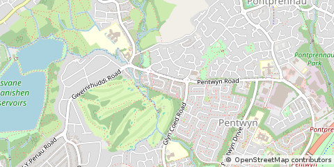 Map of Cardiff