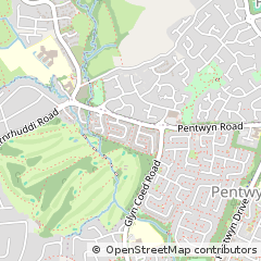 Map of Cardiff