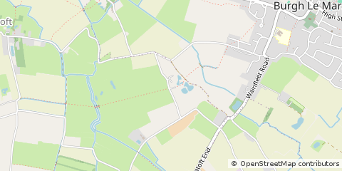 Map of Skegness, Lincolnshire