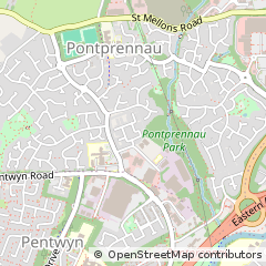 Map of Cardiff