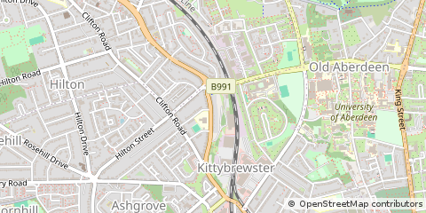 Map of Aberdeen