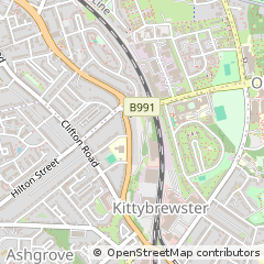 Map of Aberdeen