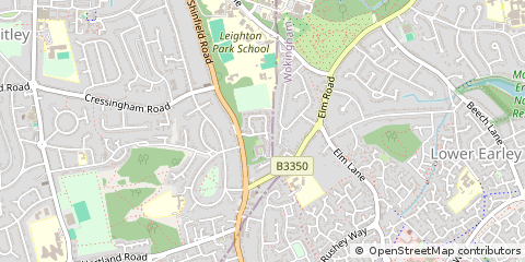 Map of Reading