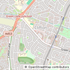 Map of Nottingham