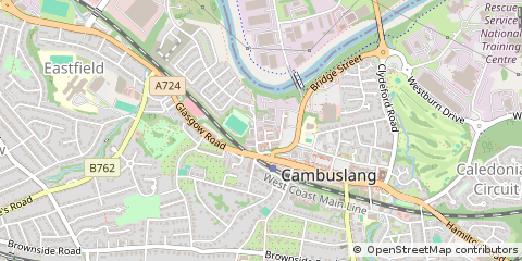Map of Glasgow
