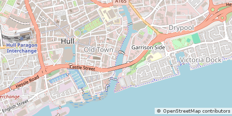 Map of Hull