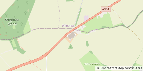 Map of Salisbury, Wiltshire