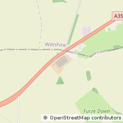 Map of Salisbury, Wiltshire