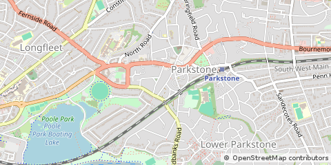 Map of Poole