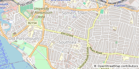 Map of Southsea