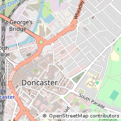 Map of Doncaster