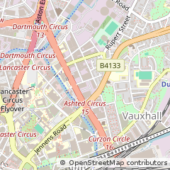 Map of Birmingham, West Midlands