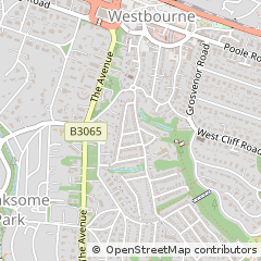 Map of Bournemouth