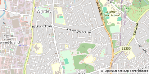 Map of Reading