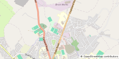 Map of Dungannon, Co Tyrone