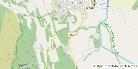 Map of Grange-Over-Sands