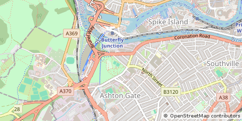 Map of Bristol
