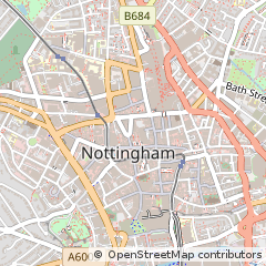 Map of Nottingham