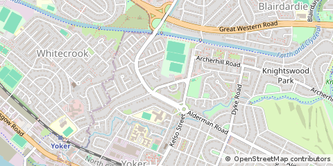 Map of Glasgow