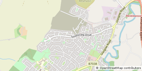 Map of Kilmarnock