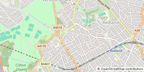 Map of Bristol