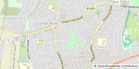 Map of Romford